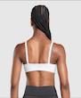 نیم تنه ورزشی زنانه جیم شارک مدل Twist Front Bralette رنگ سفید (White)
