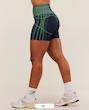 شورت Apex Seamless Shorts – Heavy Blue / Active Green 