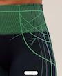 شورت Apex Seamless Shorts – Heavy Blue / Active Green 