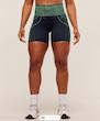 شورت Apex Seamless Shorts – Heavy Blue / Active Green 