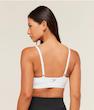 Balcony Peekaboo Sports Bra – White نيم تنه ورزشي جيم شارك