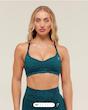 Adapt Animal Seamless Sports Bra Navy/Brand Blue نيم تنه ورزشي جيم شارك