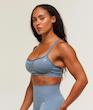 Lift Seamless Sports Bra – Worn Blue / Peri Blue Marl نيم تنه ورزشي جيم شارك