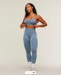 Lift Seamless Sports Bra – Worn Blue / Peri Blue Marl نيم تنه ورزشي جيم شارك