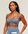 Lift Seamless Sports Bra – Worn Blue / Peri Blue Marl نيم تنه ورزشي جيم شارك