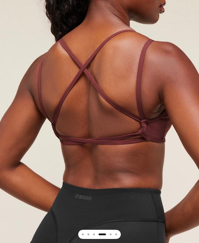 Lift Seamless Sports Bra – Worn Blue / Peri Blue Marl نيم تنه ورزشي جيم شارك