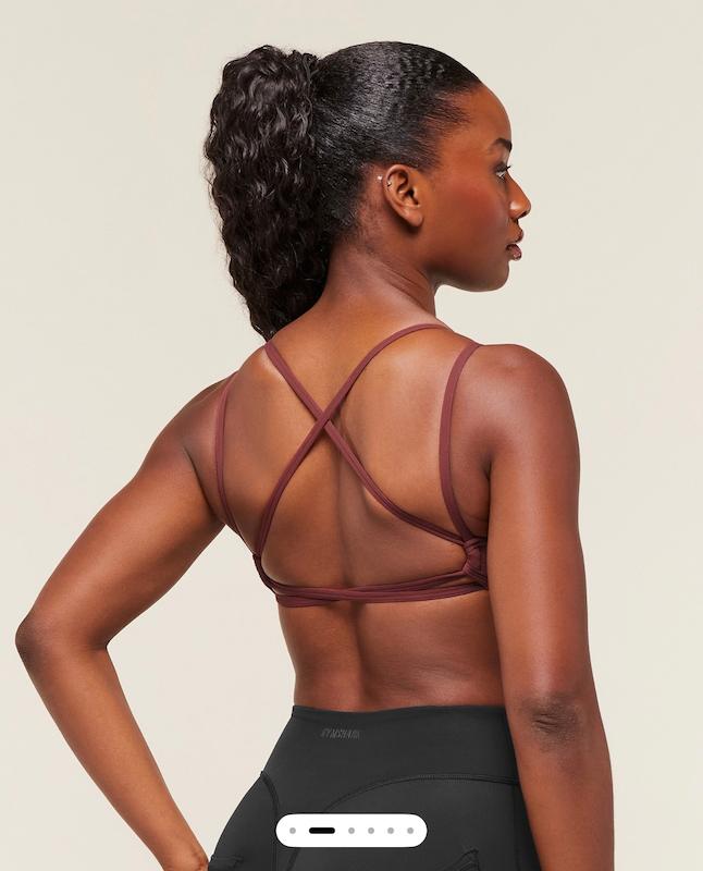 Lift Seamless Sports Bra – Worn Blue / Peri Blue Marl نيم تنه ورزشي جيم شارك