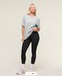 Training Oversized T-Shirt – Light Grey Marl تيشرت خاكستري جيم شارك