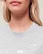 Training Oversized T-Shirt – Light Grey Marl تيشرت خاكستري جيم شارك
