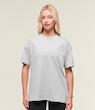 Training Oversized T-Shirt – Light Grey Marl تيشرت خاكستري جيم شارك