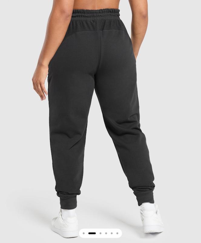Power Joggers – Black (Size S) شلوار اسلش زنانه جيم شارك رنگ مشكل