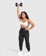 Power Joggers – Black (Size S) شلوار اسلش زنانه جيم شارك رنگ مشكل