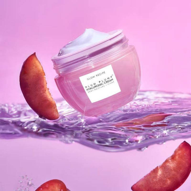 Plum Plump Refillable Hyaluronic Acid Moisturizer Glow Recipe