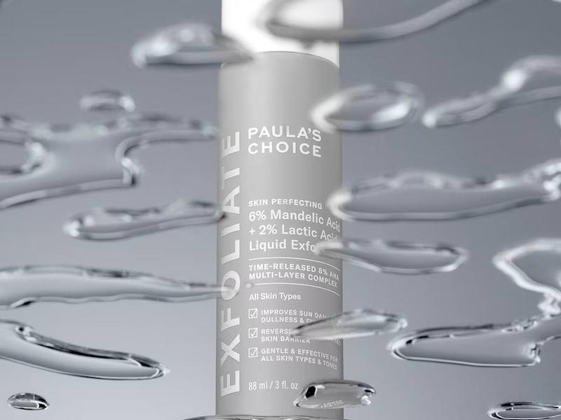 Skin Perfecting 6% Mandelic Acid + 2% Lactic Acid Liquid Exfoliant Paula’s Choice