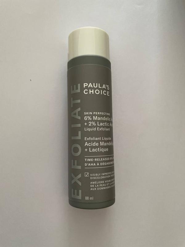 Skin Perfecting 6% Mandelic Acid + 2% Lactic Acid Liquid Exfoliant Paula’s Choice