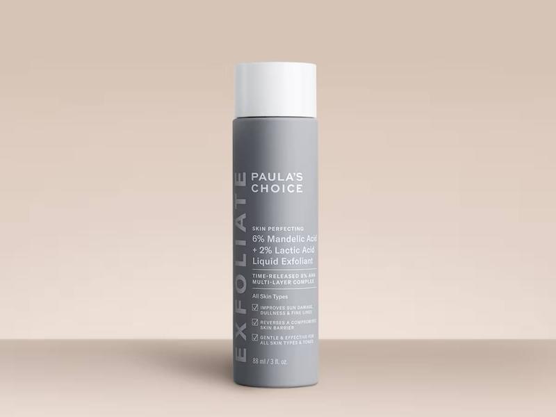 Skin Perfecting 6% Mandelic Acid + 2% Lactic Acid Liquid Exfoliant Paula’s Choice