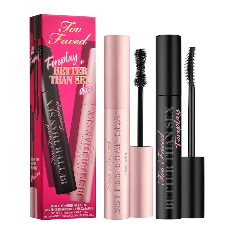 Too Faced Foreplay + Better Than Sex Primer & Mascara Duo