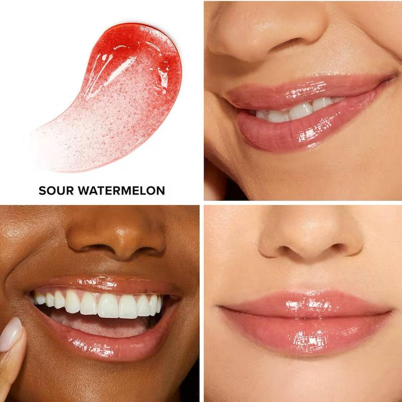 Too Faced Kissing Jelly Non-Sticky Lip Oil Gloss COLOR: Sour Watermelon