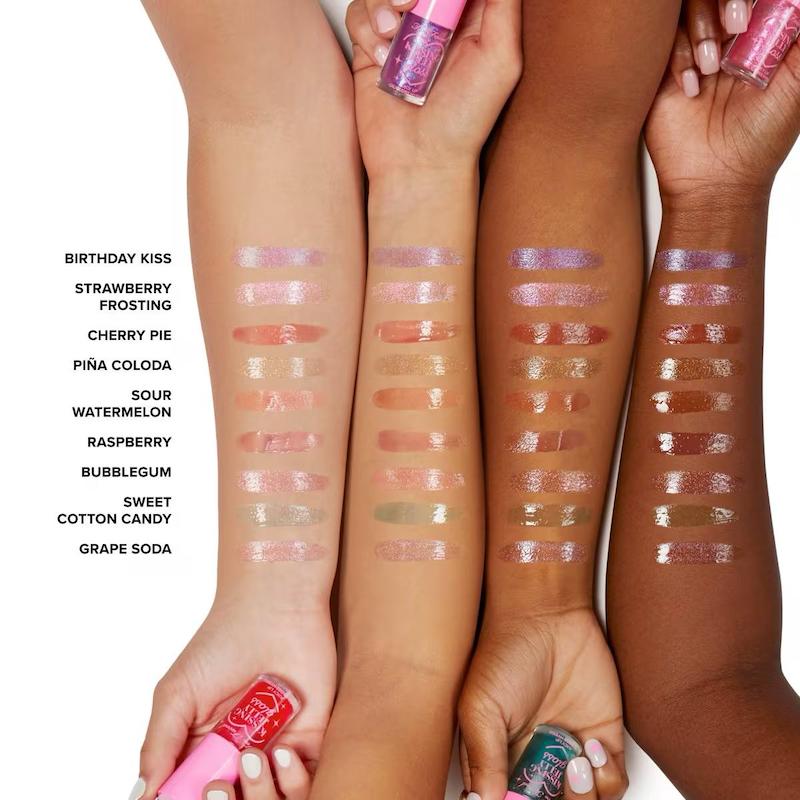 Too Faced Kissing Jelly Non-Sticky Lip Oil Gloss COLOR: Sour Watermelon