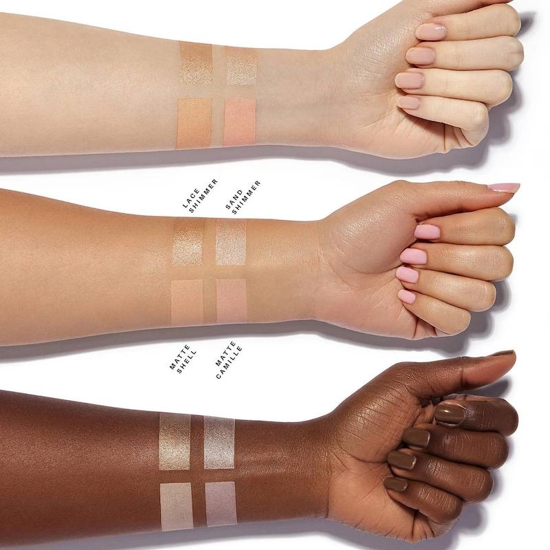 Beverly Hills Highlighting Duo Eyebrow Pencil COLOR: Matte Camille / Sand Shimmer