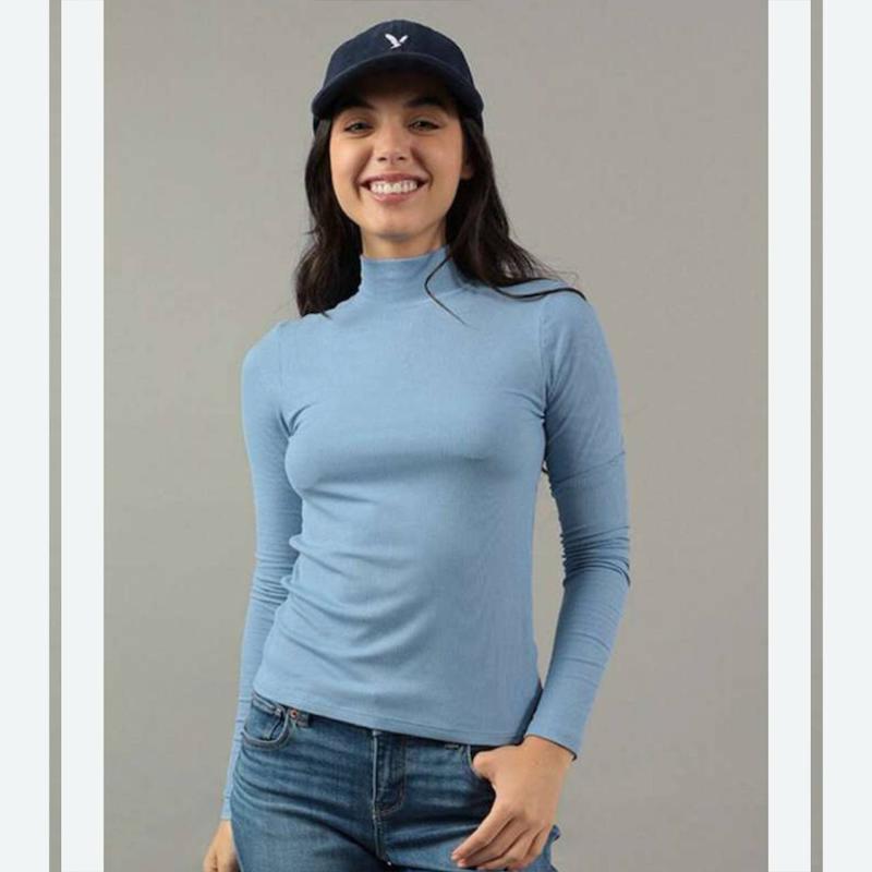 کراپ وارداتی دخترانه/زنانه American eagle Outfitters