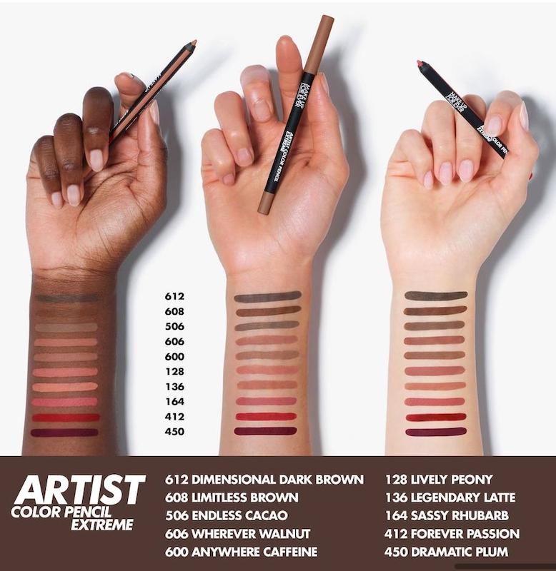 مداد ابرو و لب Make up for ever