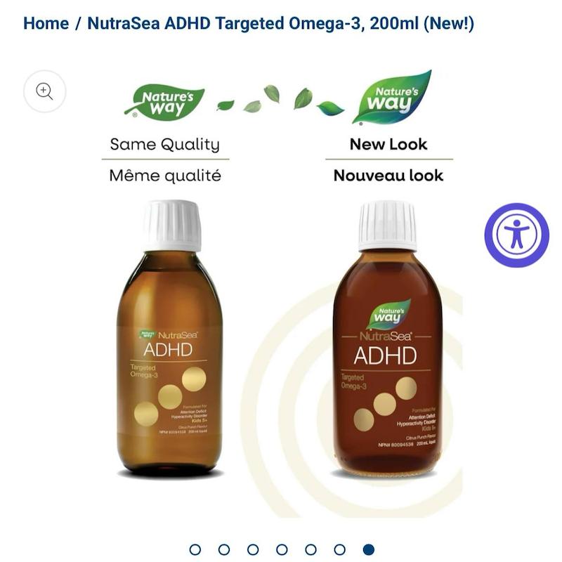 مکمل امگا3 مخصوصADHD