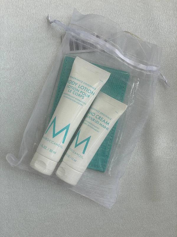 پک مسافرتی کرم دست و لوسیون بدن Moroccanoil Hand Cream