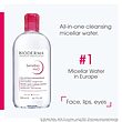 میسلار واتر و تونر صورتی بایودرما مخصوص پوست حساس مدل Sensibio H2O