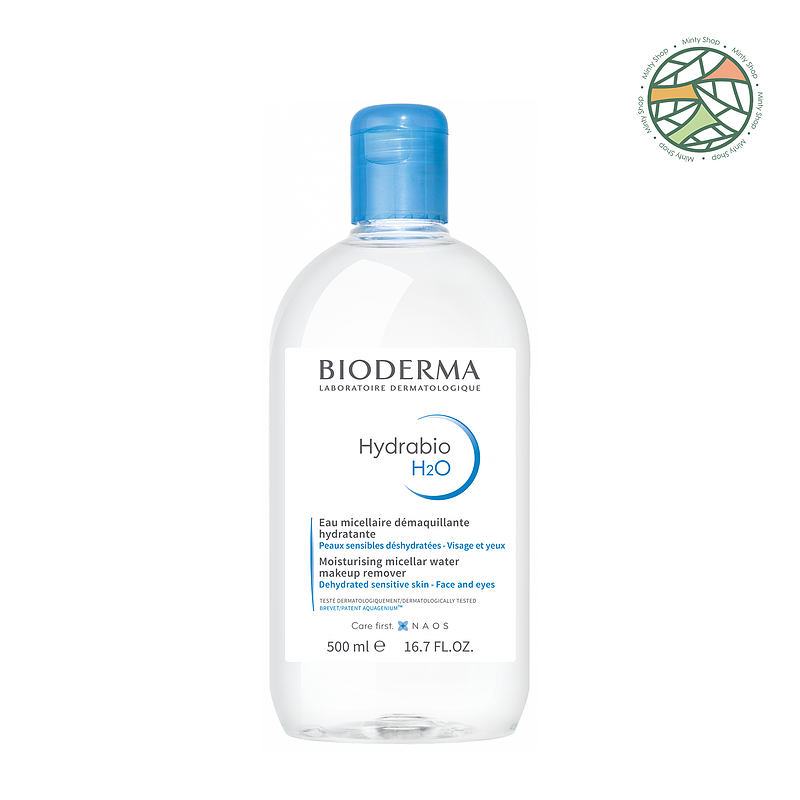 میسلار واتر و تونر آبی بایودرما مخصوص پوست خشک مدل Hydrabio H20