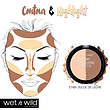 پالت کانتور پودری وت اند وایلد رنگ Dulce de Leche