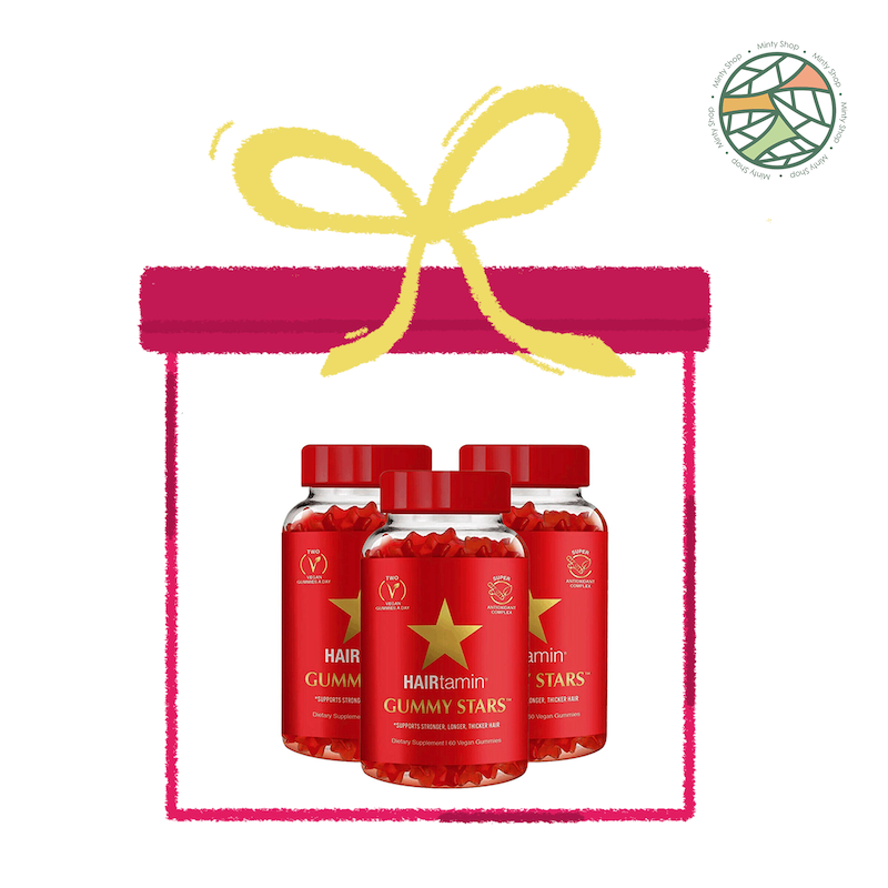 پک سه تایی مکمل مو پاستیلی هیرتامین Gummy Stars