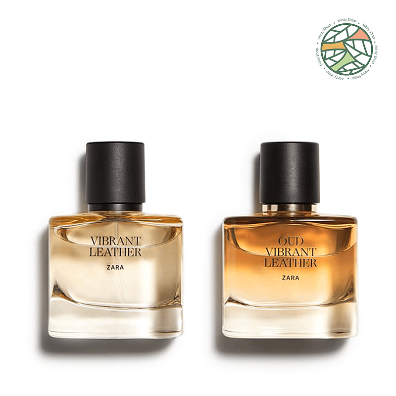 پک عطر مردانه زارا با رایحه عود + وایبرنت لدر Oud + Vibrant Leather
