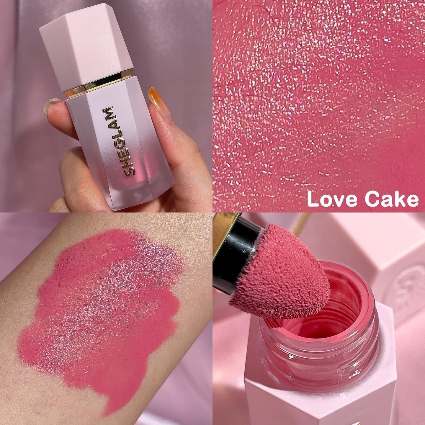 رژگونه مایع شیگلم رنگ لاو کیک Love Cake