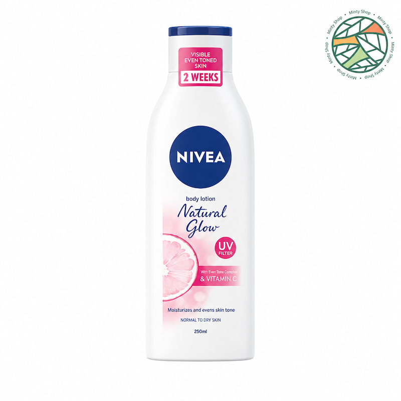 لوسیون بدن ویتامین سی نیوآ مدل Natural Glow 