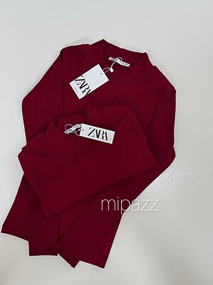 بلوز یقه پنج سانت zara