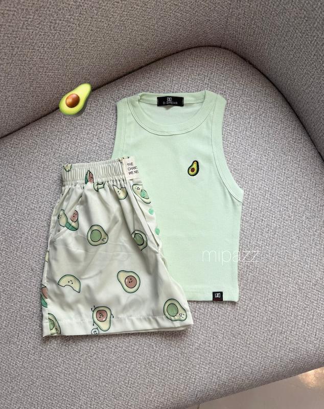 ست کراپتاپ و شلوارک