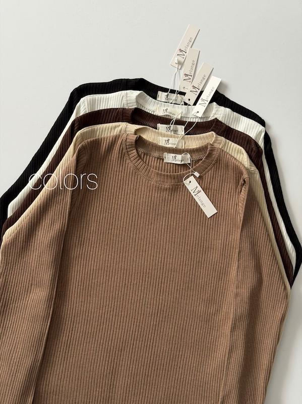 بادی یقه گرد ملانژ فینگر کد ۲۱۶