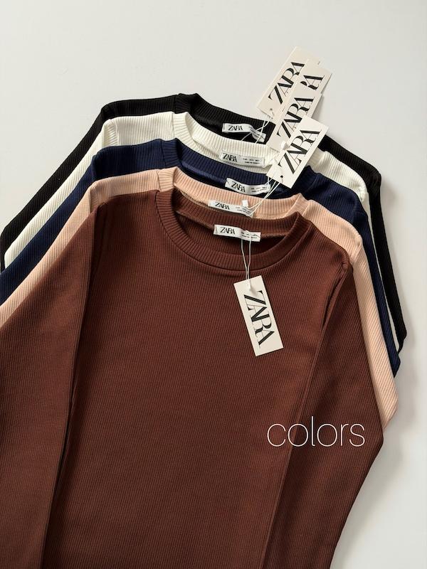 بلوز یقه‌گرد گرم بالا کد ۲۲۵