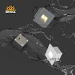 چراغ زیر و کنار پله ای SH-4001-1W شعاع