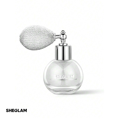 شیمر بدن SHEGLAM رنگ نقره‌ای