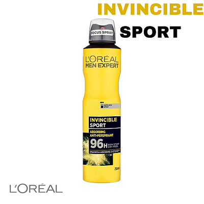 اسپره بدن L'OREAL مدل INVINCIBLE SPORT