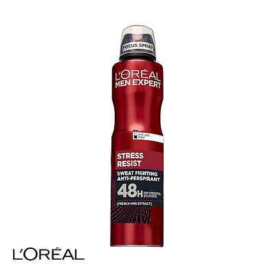 اسپره بدن L'OREAL مدل STRESS RESIST