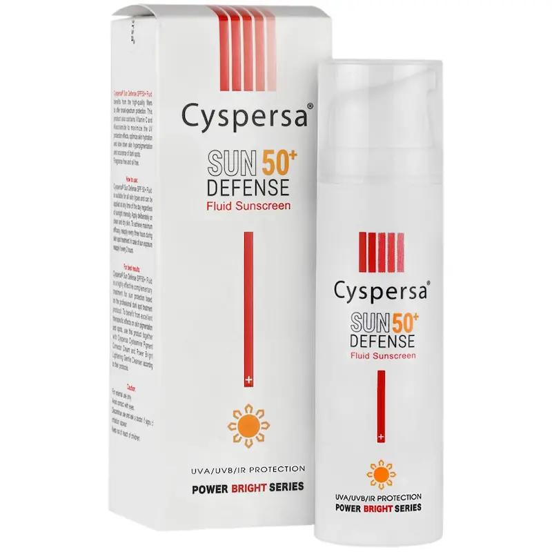 فلوئید ضد آفتاب ضد لک SPF50 سیسپرسا