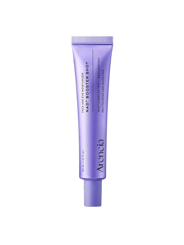 کرم مرطوب کننده و بوستر NAD+ صورت و دور چشم آرنسیا Arencia NAD+ Booster Shot | آبرسان قوی صورت و دور چشم ۳۰ml