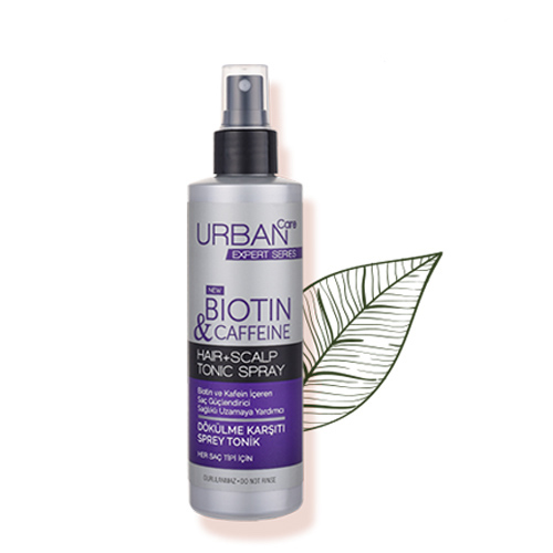 اسپری تونیک ضد ریزش مو بیوتین و کافئین اربن کر
