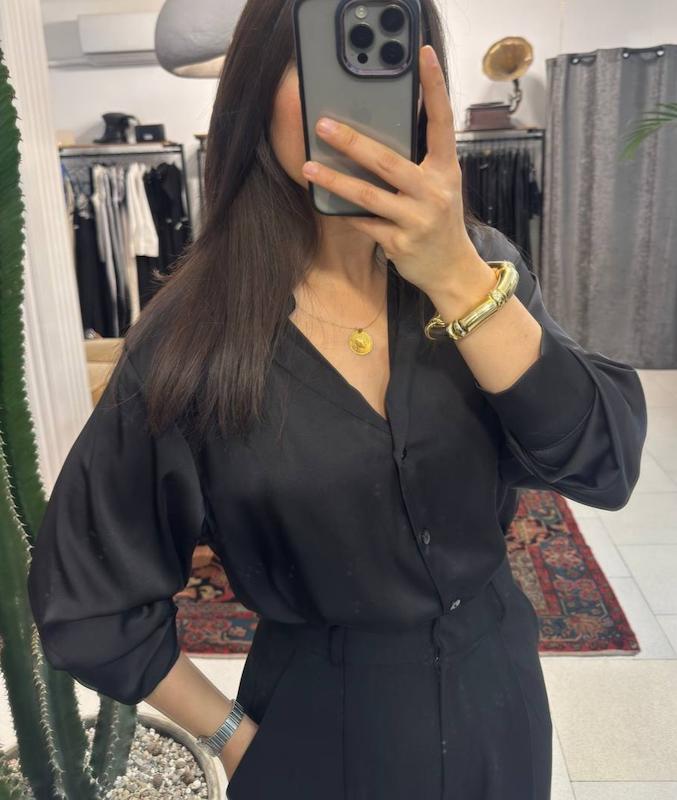 شومیز ساتن ساده