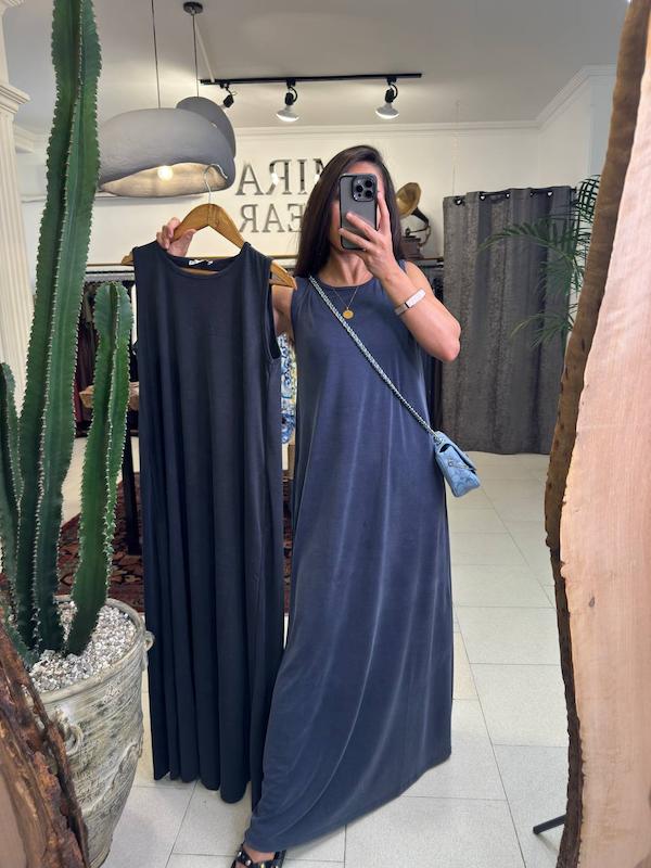 پیراهن اسپرت اویشو (استین حلقه ای) سرمه ای