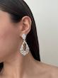 گوشواره جواهری اشکی 