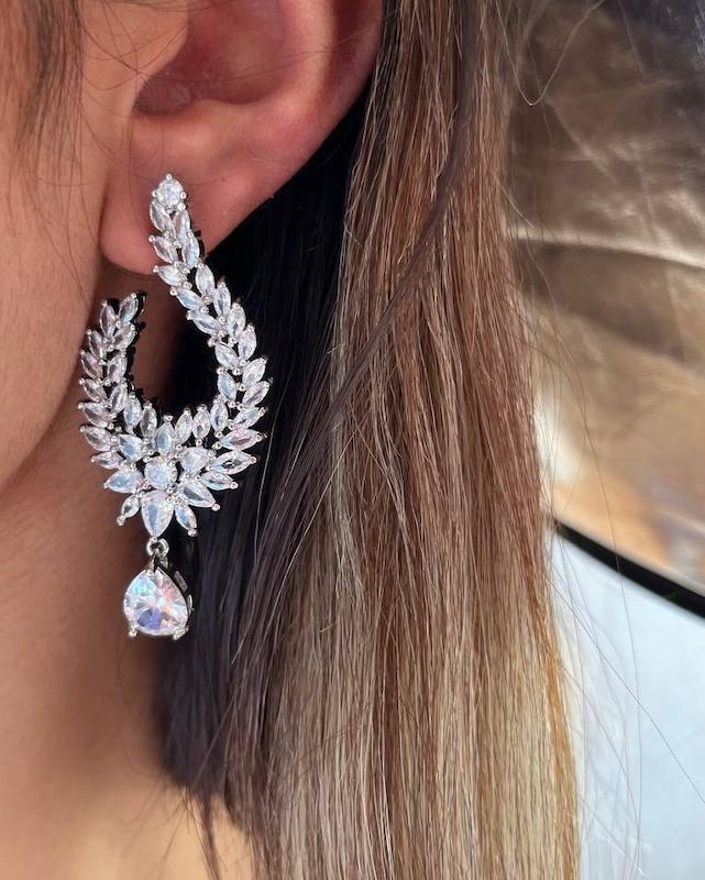 گوشواره جواهری 